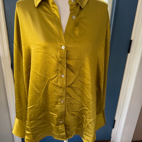 Wynn Layers Satin Shirt - Picture 1 of 3